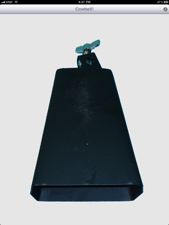 Cowbell for iPad