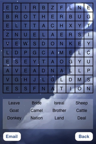 Word Search Old Testament