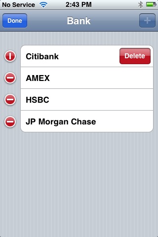 Digital Financial Card Folder screenshot 2