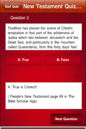 Bible Scholar Quiz(圖4)-速報App