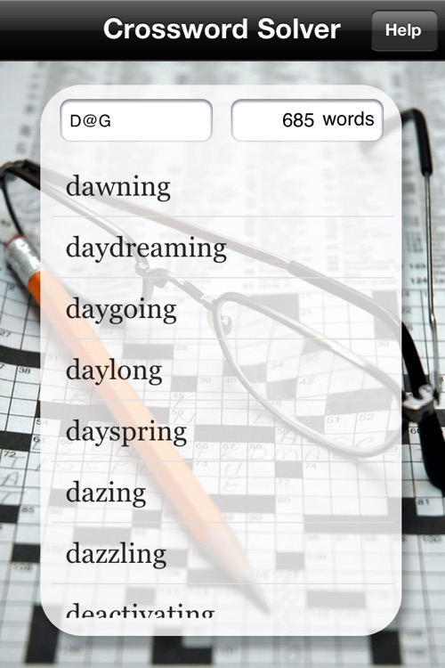 A Crossword Solver