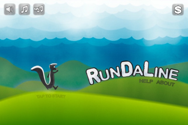 RunDaLine FREE - featuring the most athletic skunk on earth(圖1)-速報App