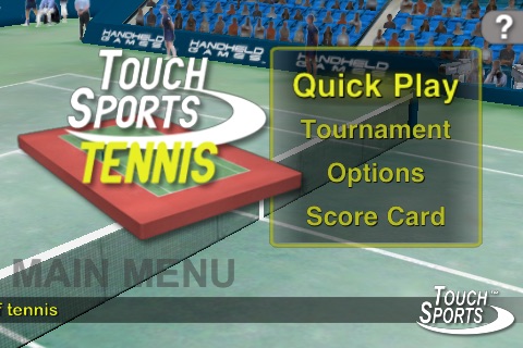 TouchSports™ Tennis screenshot 4