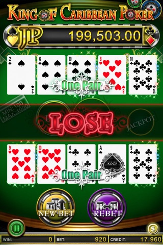 King of Caribbean Poker screenshot 3