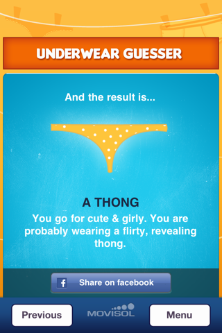 Underwear Guesser: the clothes you are wearing right now screenshot 4