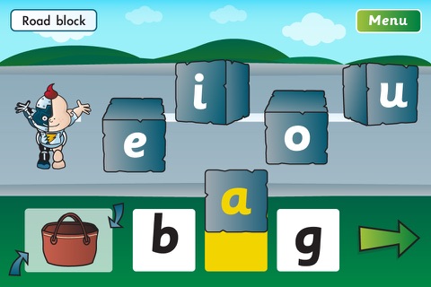 The Fab-Phonics 'Road Block' Lite screenshot 2