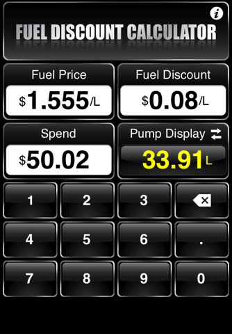 Fuel Discount Calculator screenshot 2