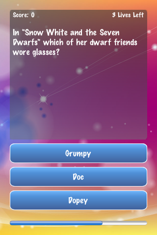 Disney Quiz screenshot1