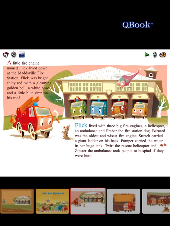 Flick The Little Fire Engine Lite screenshot-4