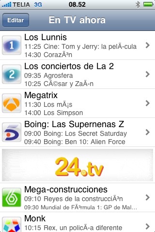 Guide 24.tv - Spain screenshot 3