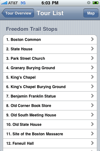 Freedom Trail Walking Tour screenshot 4