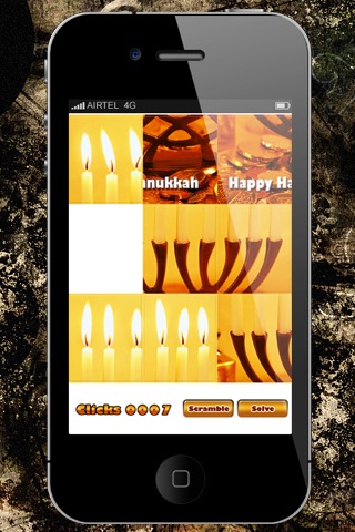 Hanukkah Sliding Puzzle HD Lite