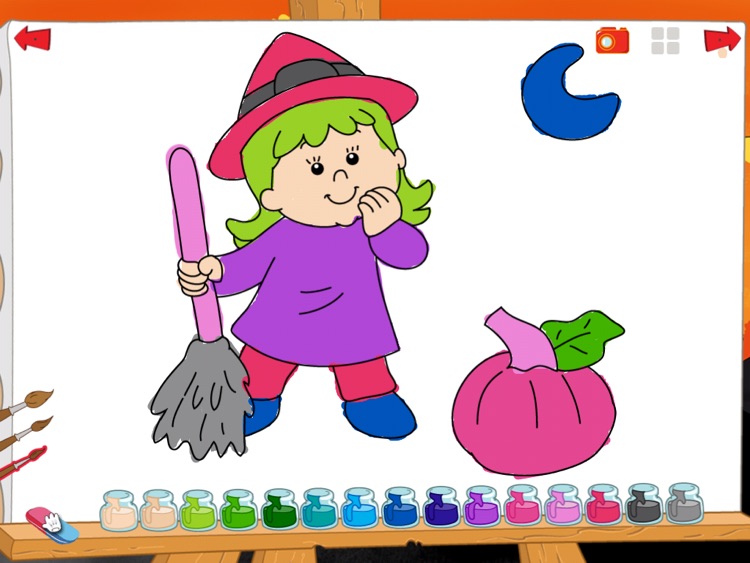 Teo & Bianca Halloween Coloring Book screenshot-4