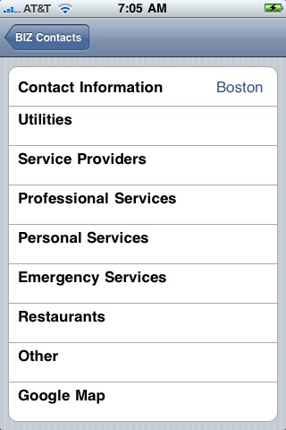 BIZ Contacts screenshot-3