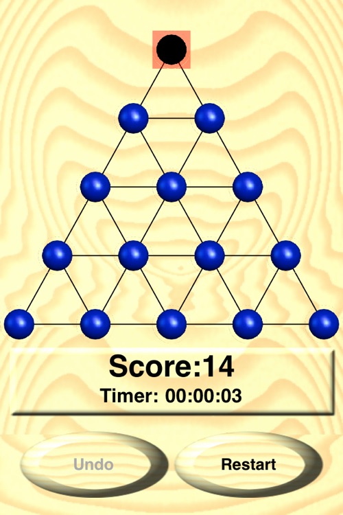 CyberDaptive Peg Solitaire screenshot-3