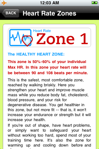 Heart Rate Zones by Runners Ally screenshot 3