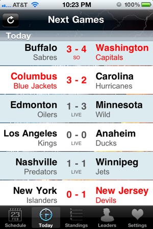 NHL Schedule 2009/10(圖3)-速報App