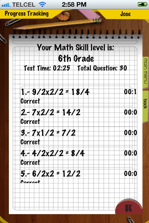 Math Tutor Lite screenshot-4