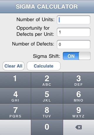 Sigmalator: The Six Sigma Value Calculator