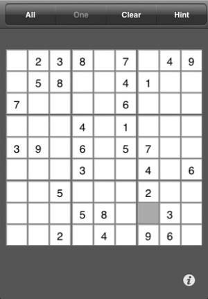 Solve My Sudoku Penultimate