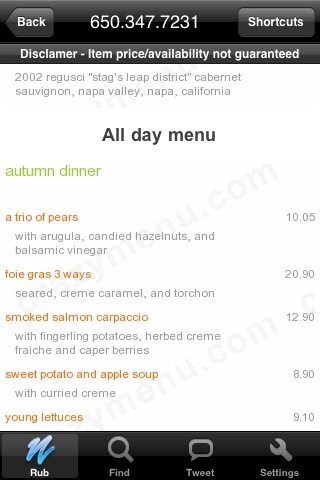 CrazyMenu restaurant menus social food and bar reviews, eat and dine with facebook and twitter friends screenshot-3