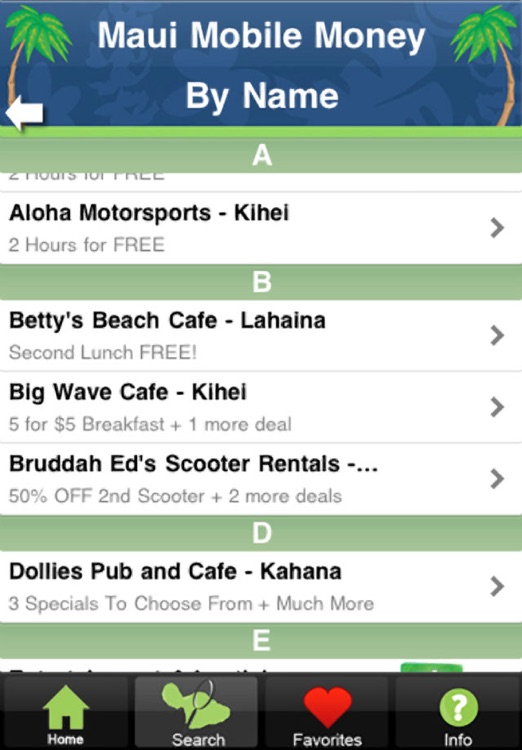 Maui Mobile Money - Insider Discounts for Maui ... screenshot-3