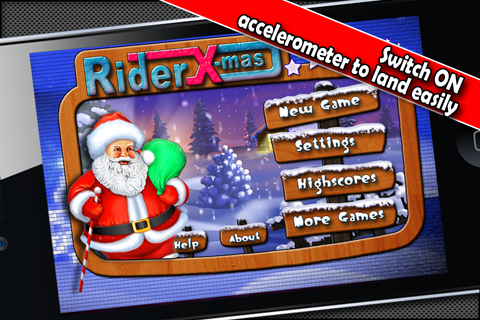 Rider Xmas Action screenshot 2