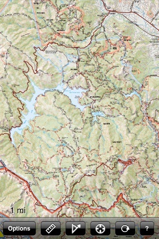 Mt Tam Trail Map screenshot 2