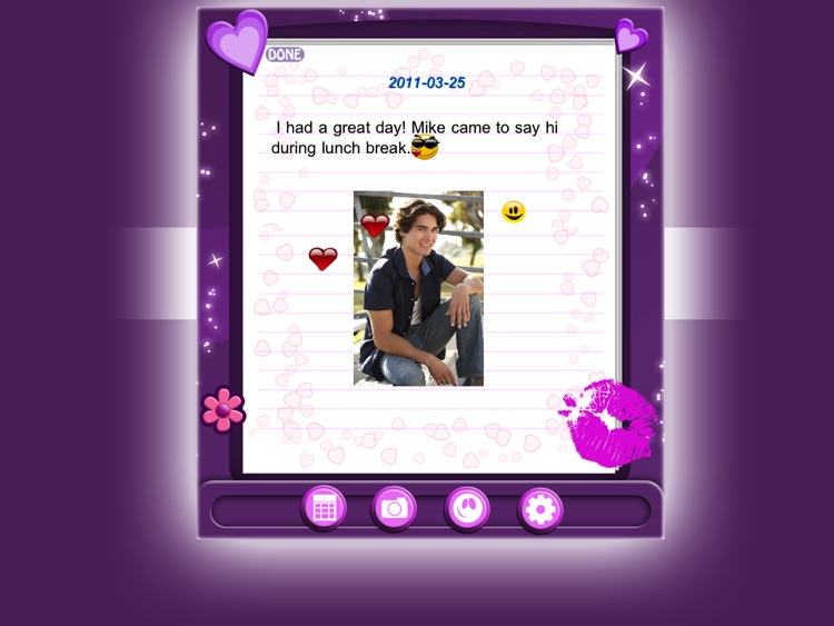 Amazing Secret Diary HD Lite screenshot-3