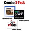 Combo 3 Pack - Singing Bowls, Ancient Solfeggio Frequencies, Hypnosis Sessions