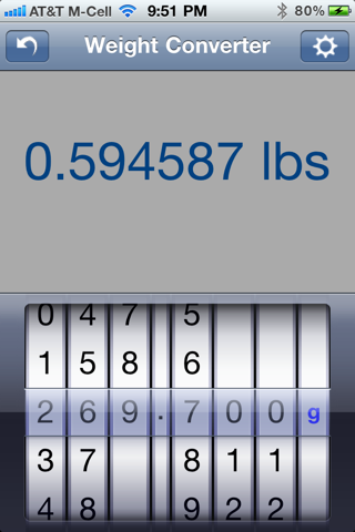 Weight Converter screenshot 3