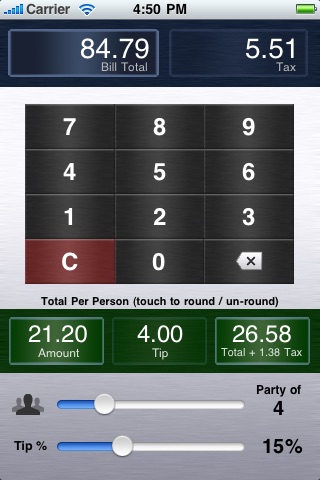 Tip Calculator Bill Splitter screenshot 2