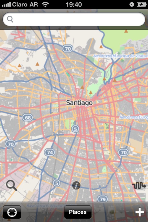 Santiago de Chile - Offline Map