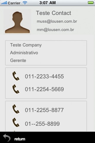 I Company Contacts screenshot 4