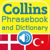 Collins Danish<->Turkish Phrasebook & Dictionary with Audio
