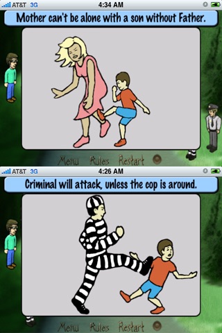 River Cross Logic Puzzle Game