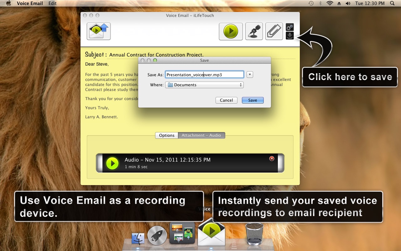 ‎Voice Email on the Mac App Store