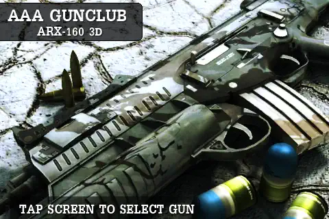 ARX160 Assault Rifle 3D lite - GUNCLUB EDITION, game for IOS