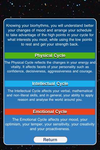 Life Biorhythm screenshot 3