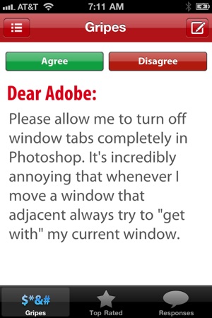 Dear Adobe