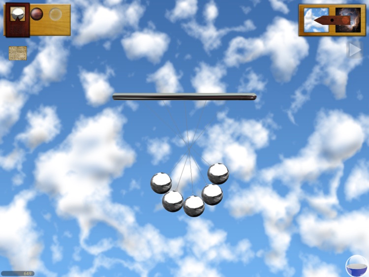 Newton's Cradle for iPad Free screenshot-4