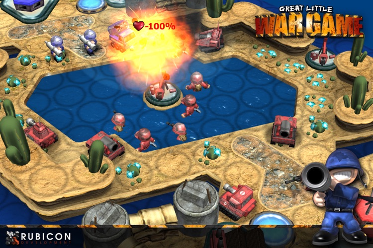 Great Little War Game HD screenshot-3