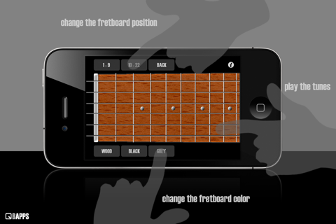 Guitar Neck for iPhone screenshot 2
