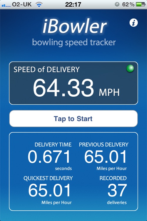 iBowler - Cricket Ball Speed Tracker