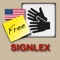 Signlex Free is the free and limited version of Signlex containing 99 signs