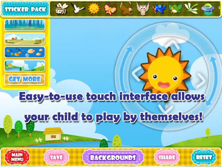 Sticker Book HD - An Interactive Learning Experience