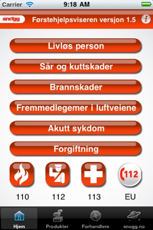 Snøgg - Førstehjelpsviseren(圖1)-速報App
