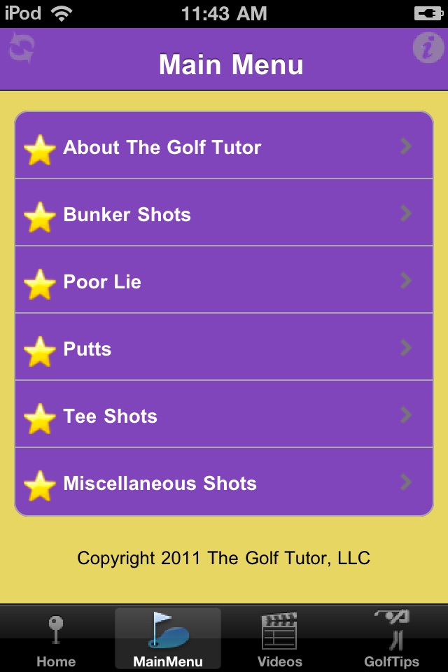 The Golf Tutor screenshot 2