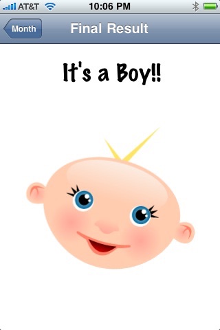 BabyGender Predictor screenshot 2