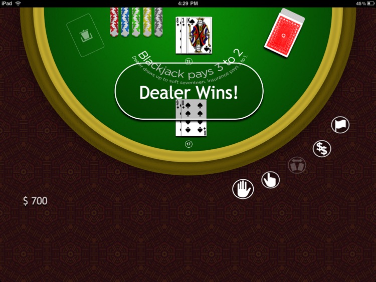 Casino Blackjack for iPad screenshot-3